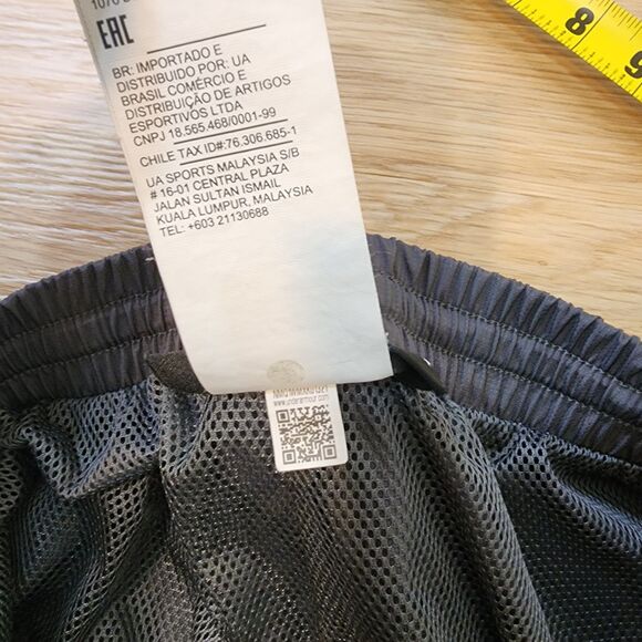 Under Armour Pants Mens XL Sportstyle Woven Track Joggers Mesh Lined Gray Stripe - Picture 10 of 12